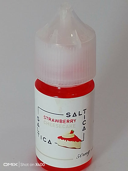 Saltica Likit - 30ML STRAWBERRY CHEESECAKE (ÇİLEK - KEK) - Dijital Sigara